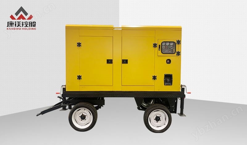 75KW康沃移動拖車發(fā)電機組