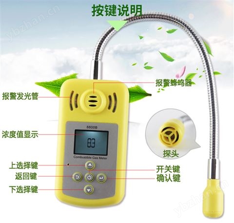 天然氣檢測(cè)儀,管道天然氣泄漏檢測(cè)儀